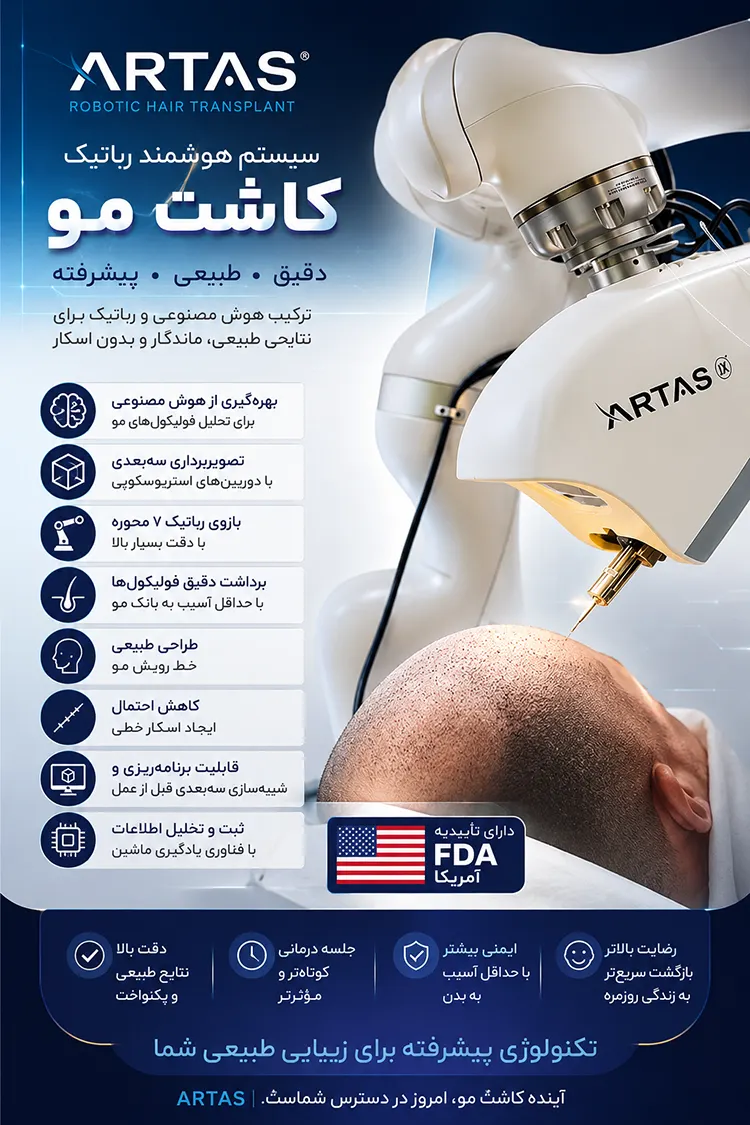 دستگاه کاشت مو اس یو تی ARTAS